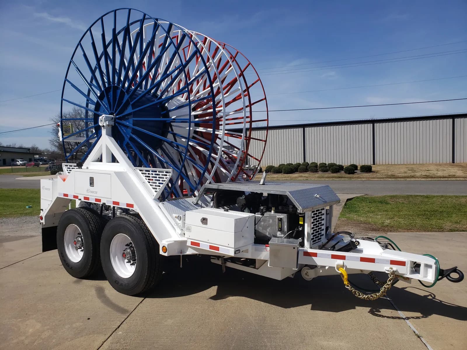ETP-3 triplexing unit, front view