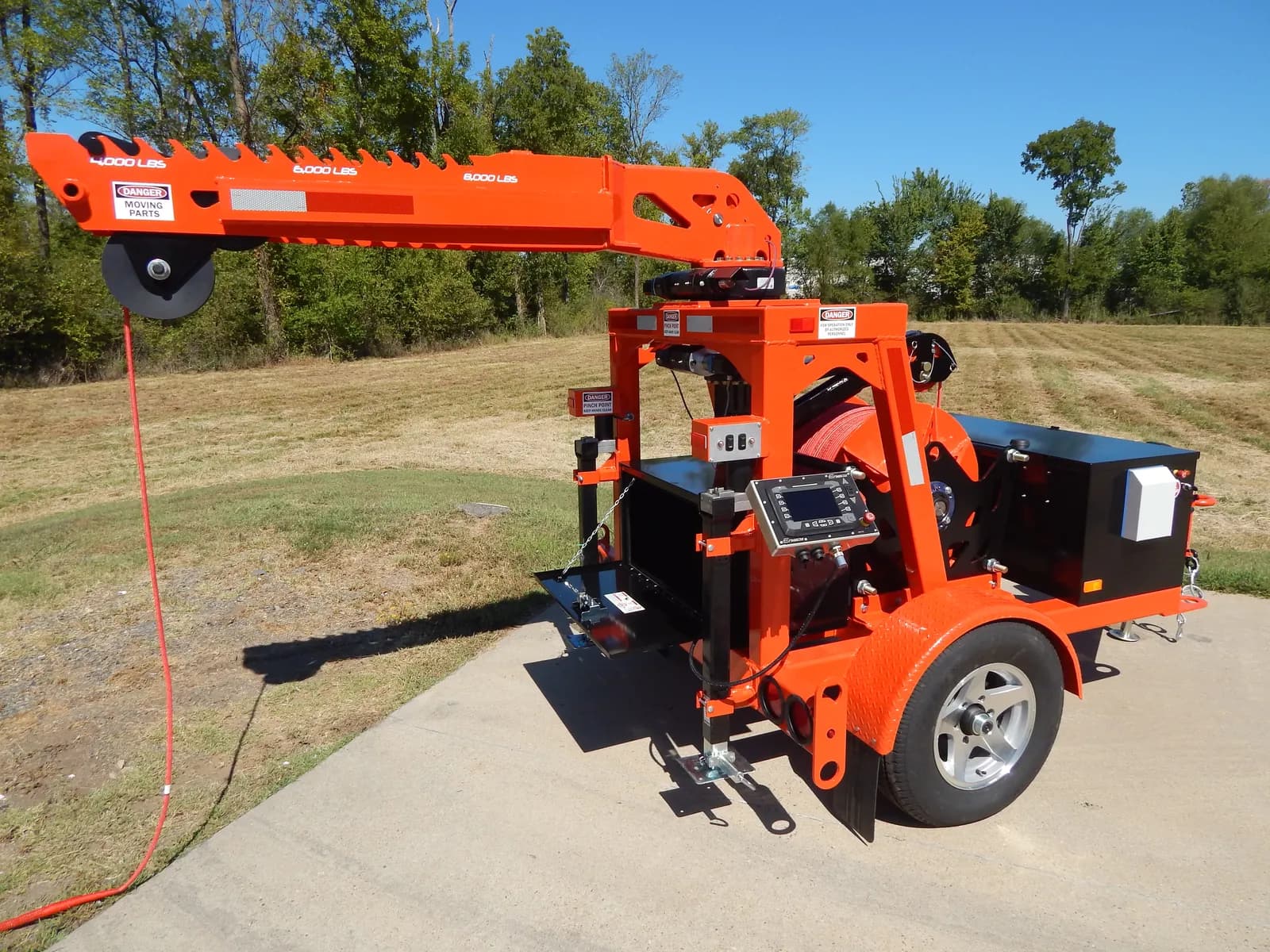 Scorpion 8K underground puller, second overall view